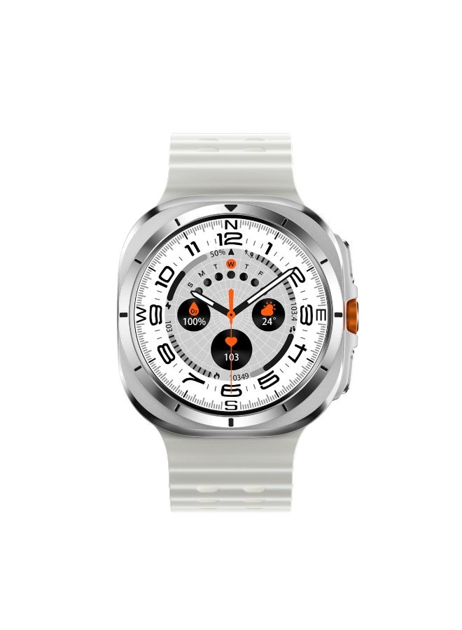 Compare Sport Smart Watch with 1.43 AMOLED Display, UP to 7 Days Battery Life, Health Monitoring & Activity Tracker, IP68 Water Resistant, Compatibility with  Android 5.0 and above, iOS 10.0 and above  Silver at KSA Price