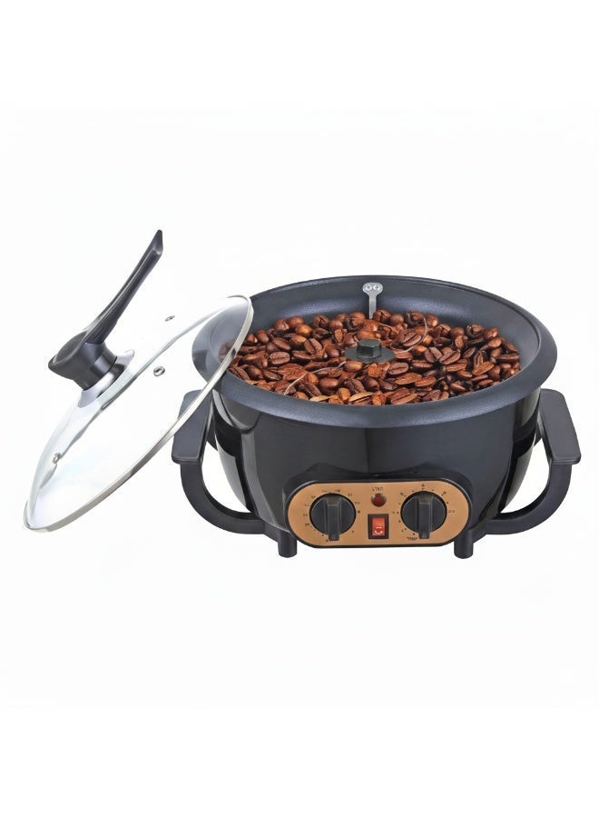 Compare Electric Coffee Bean Roaster, 750G Capacity, 800W Power, Precise Dual Timer Control, Black & White Finish Options – Model DLC38252 at KSA Price