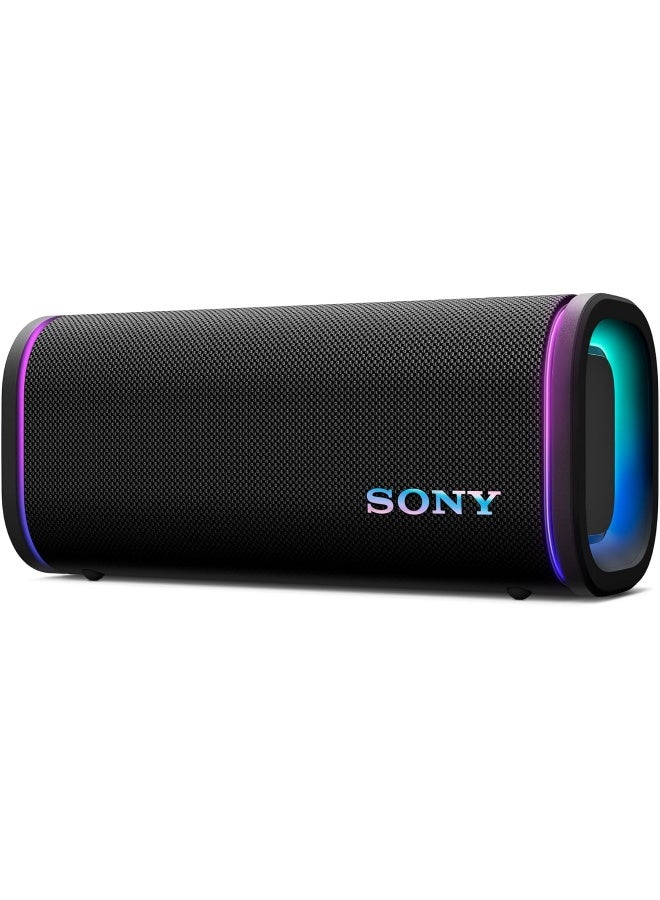 Compare Sony ULT Field 5 Wireless Portable Bluetooth Speaker, IP67 Waterproof, Dustproof, and Rustproof with Enhanced Bass, 25 Hour Battery, 360° Party Light, and Shoulder Strap, Black black at KSA Price