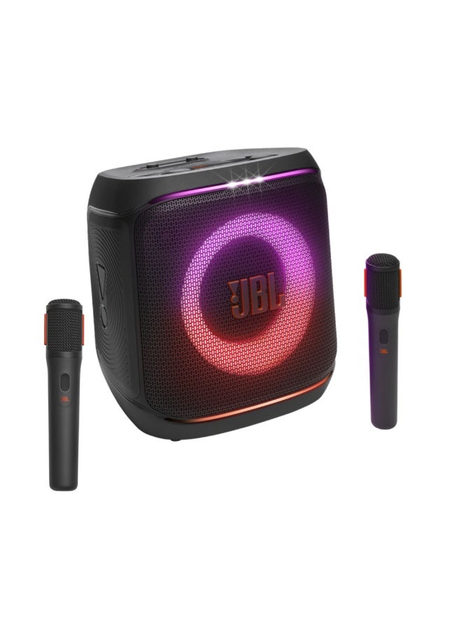 Compare JBL PARTYBOX ENCORE 2 Portable Party Speaker with 2 Mic  Black JBLPBENCORE22MICAMJBLPBENCORE22MICAS BLACK at KSA Price