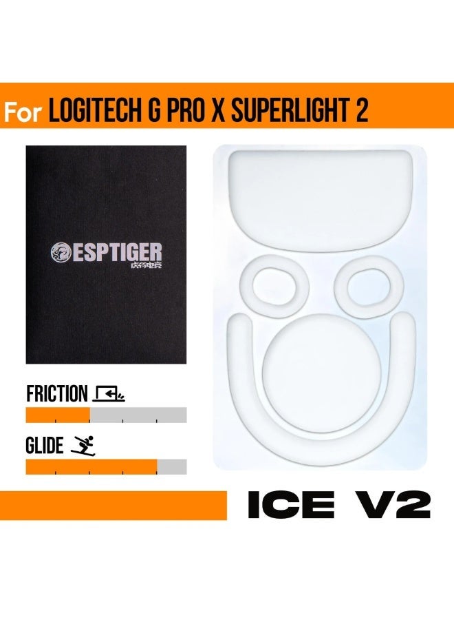 Compare ESPTIGER ICE V2 SKATES FOR LOGITECH G PRO X2  SUPERSTRIKE at KSA Price
