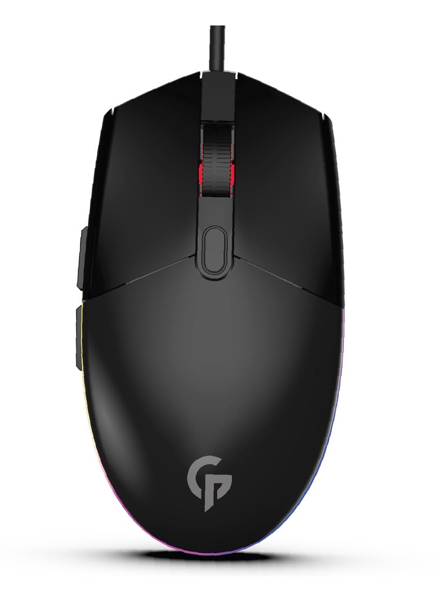 Compare 6D Gaming Mouse Chronicle Rainbow with Ergonomic Design, 6 Buttons, Instant 704F Sensor, 7 RGB Lights, Instant 704F Sensor, Compatible with Windows and Mac at KSA Price