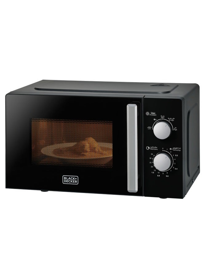 Microwave Oven, 20L, 700W, 5 Power Levels, Defrost…