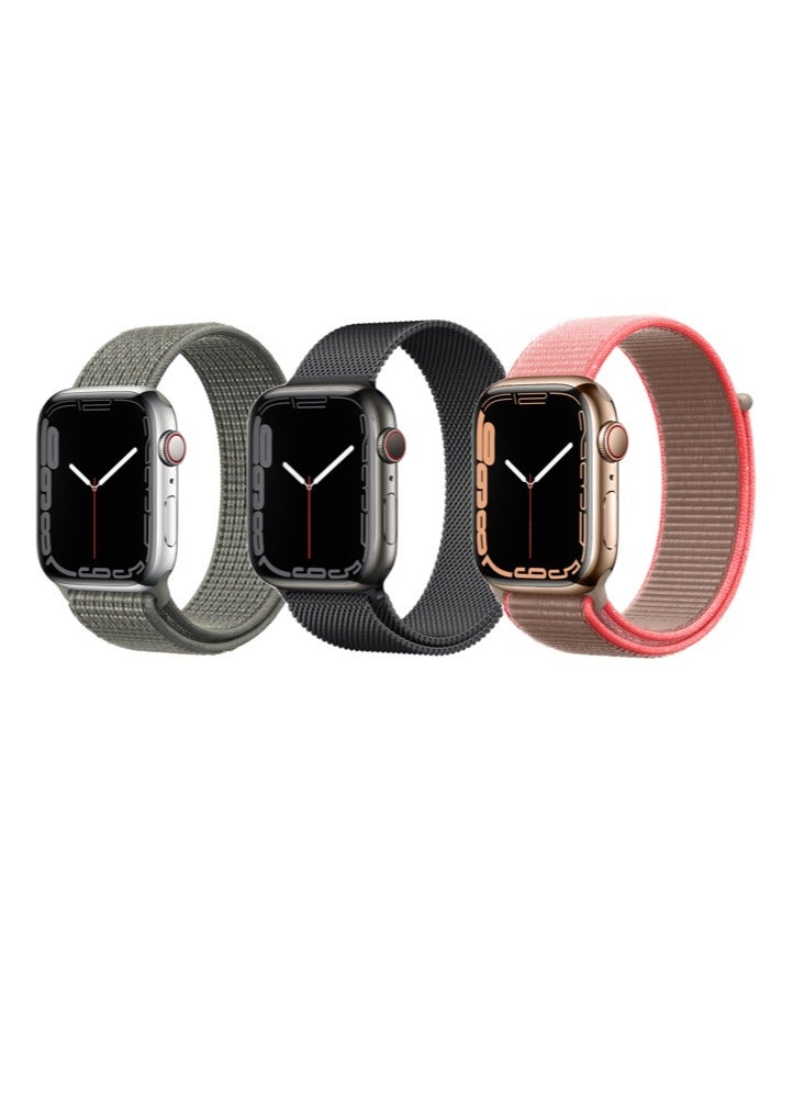 3pcs Apple Watch Strap 42/41/40/38mm Replacement for…