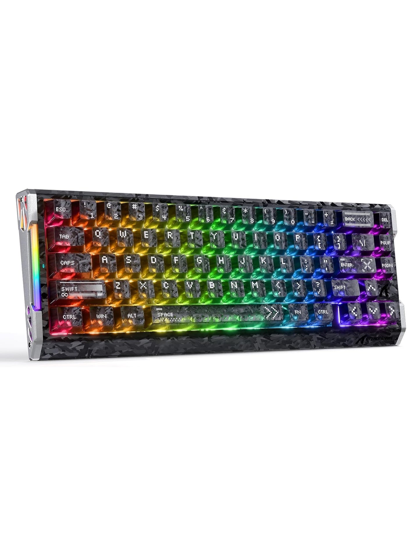 ATTACK SHARK R68HE 60 Percent Wired Gaming Keyboard…