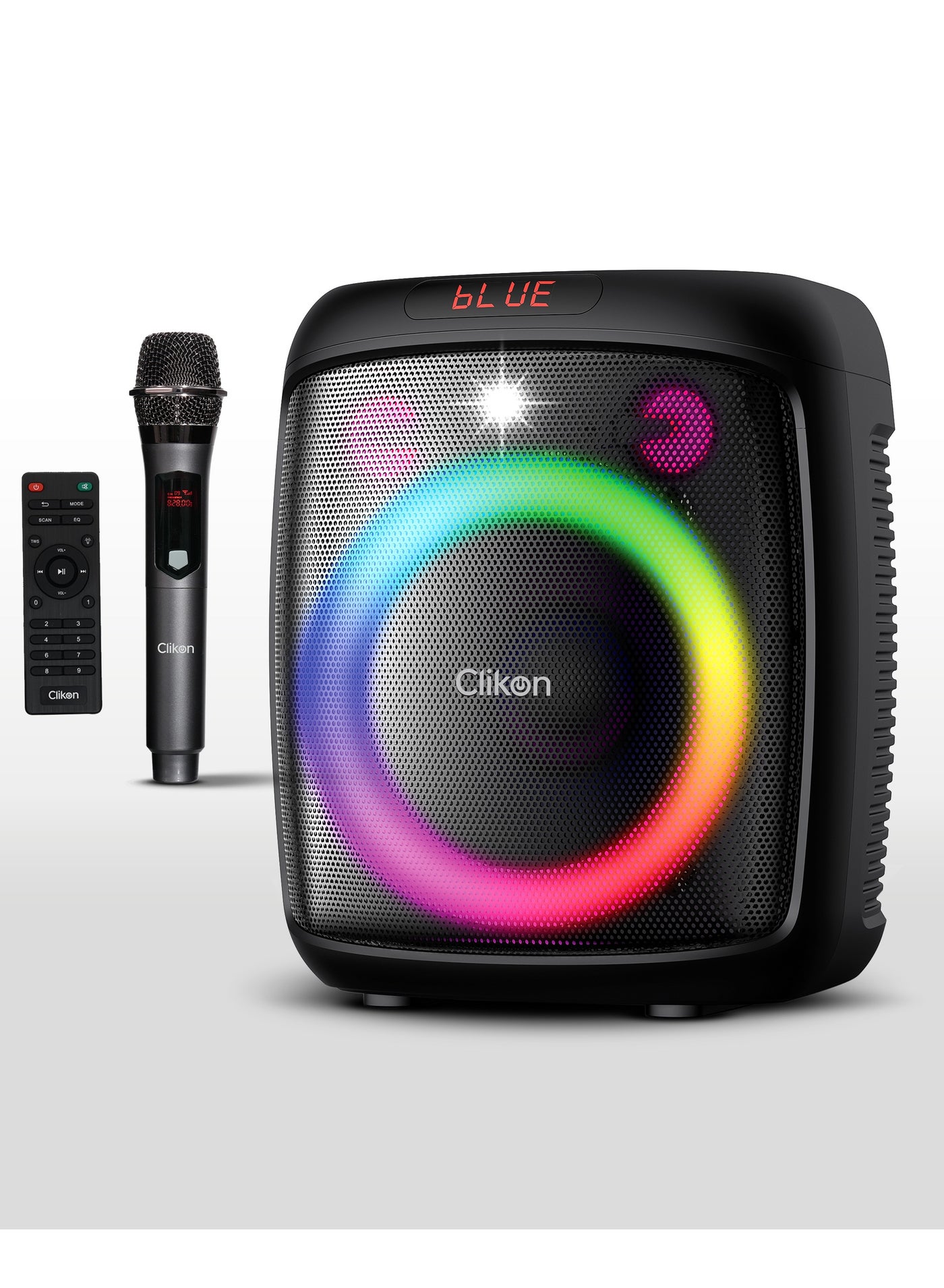 Clikon Aura Stream Pro Wireless Party Speaker – Powerful…