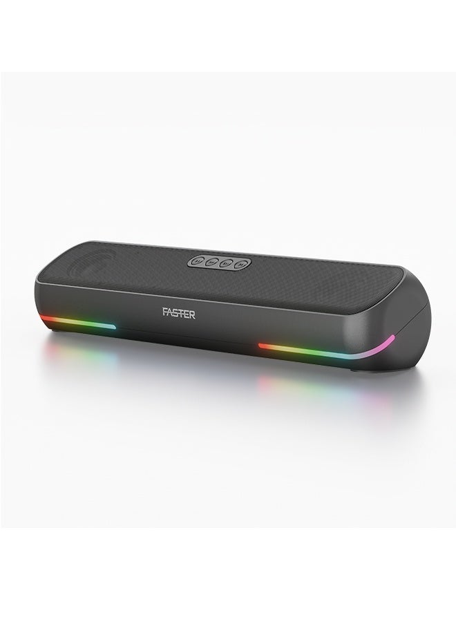 Z16 Portable RGB Bluetooth Soundbar Speaker…