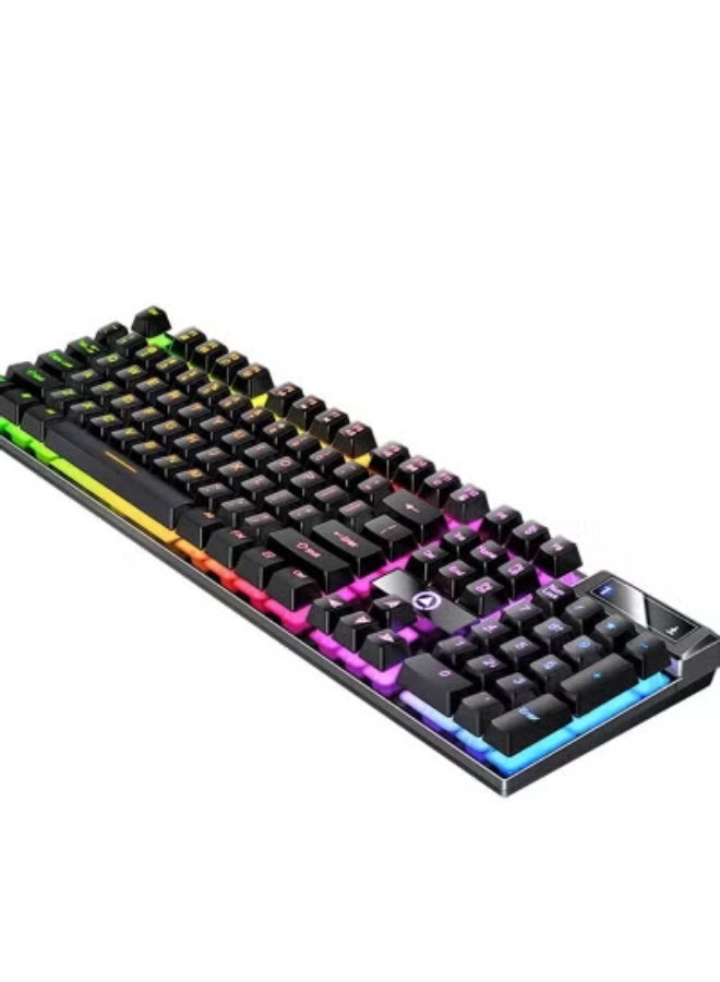 Compare Floating Gaming Keyboard – RGB Backlit USB Wired Mechanical Keyboard at KSA Price