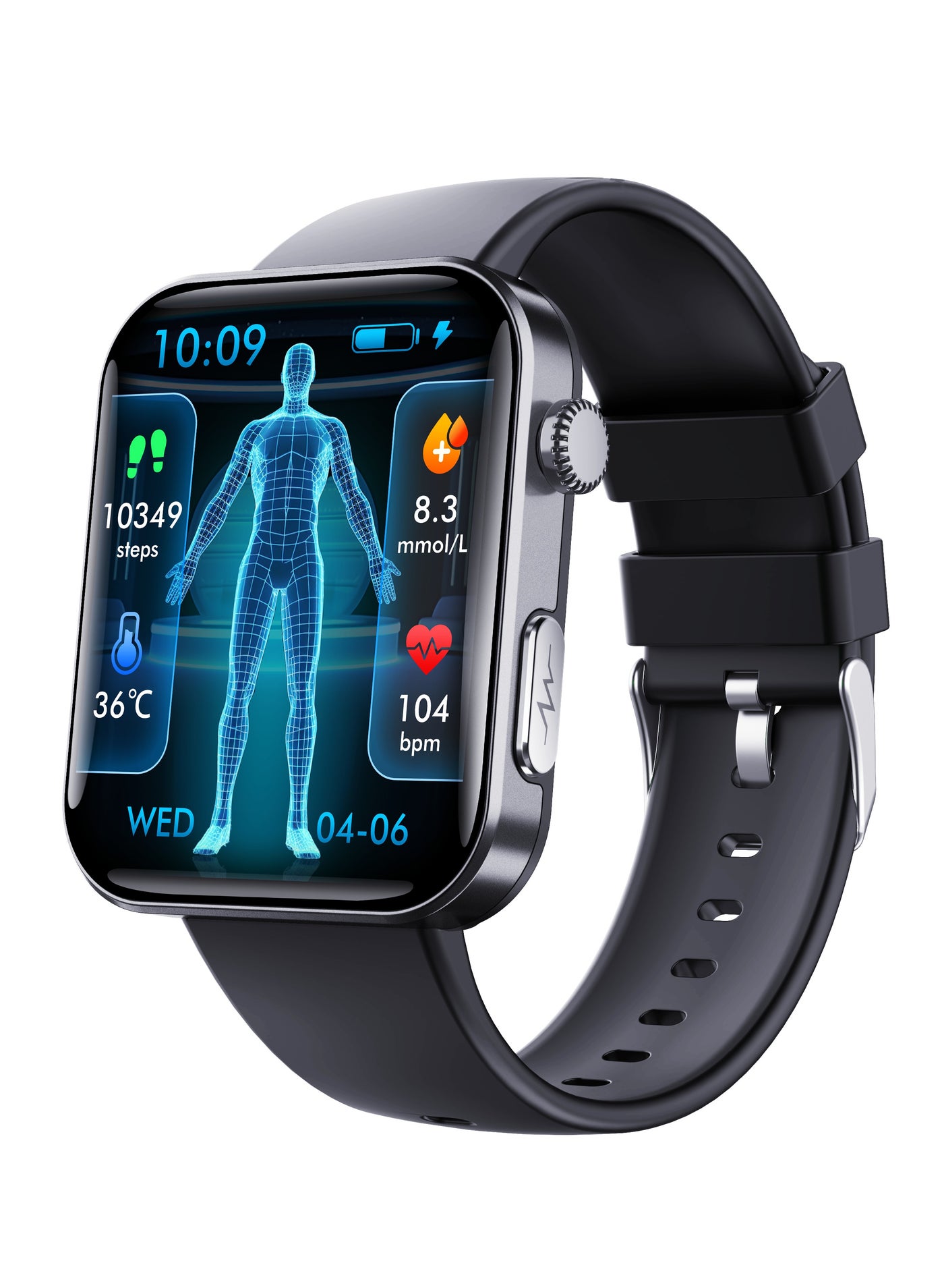 Compare Healthy Smart Watch, Waterproof Fitness Watch, Bluetooth Connection, Incoming Calls And Text Messages Reminding Business Smart Watch, Heart Rate Monitoring, Scientific Sleep, Mens Smart Watch, Smart Watch That Can Measure Blood Pressure And at KSA Price