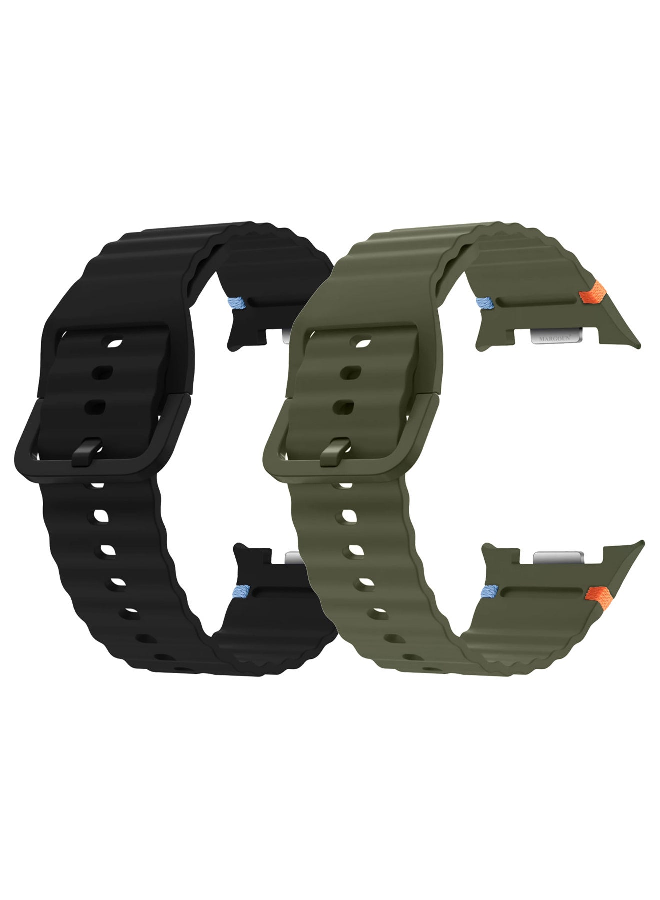 2 Packs Silicone Ocean Band for Samsung Galaxy…