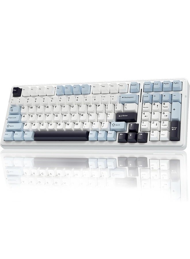 AULA F99 Wireless Mechanical Keyboard, 8000mAh…