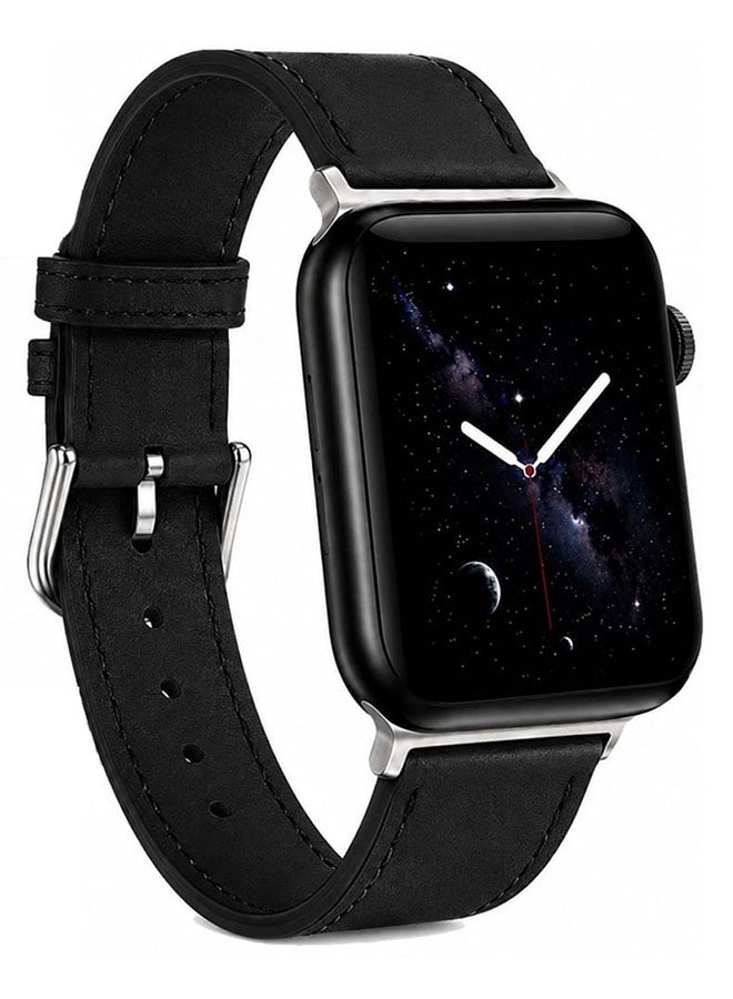 Leather Band Compatible with Smart Watch 44mm 45mm…