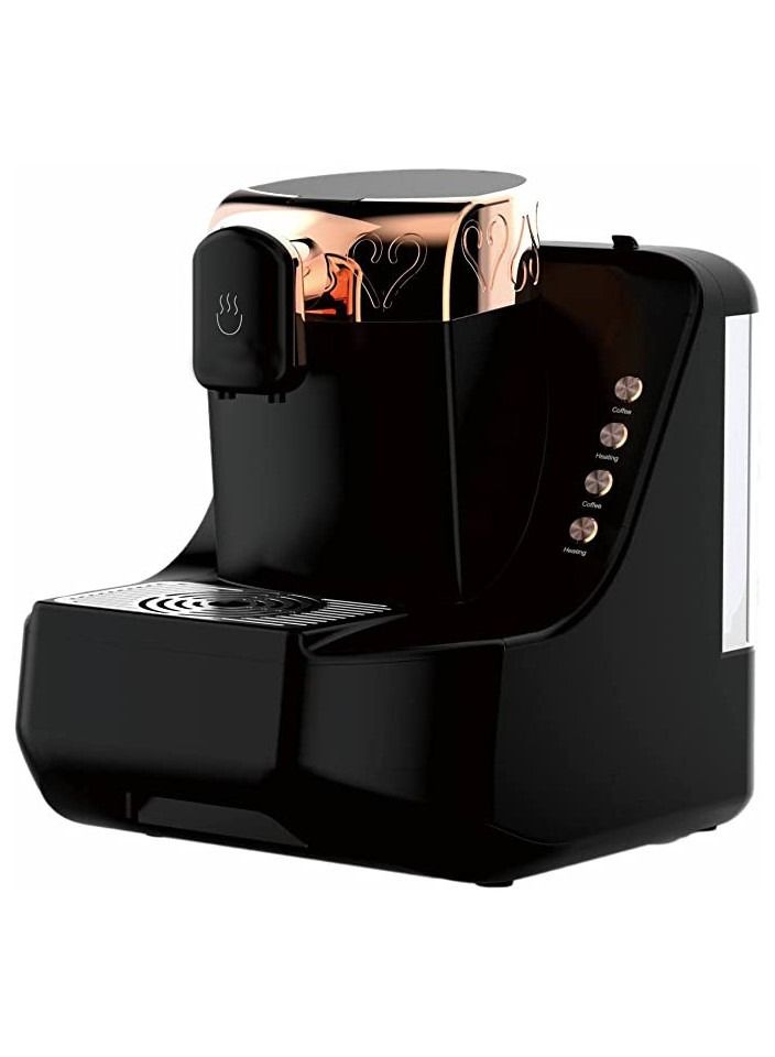 Compare Turkish coffee maker 600 W Fully Automatic Turkish Coffee Machine SelfCleaning High Quality Kitchen Appliances For Home at KSA Price