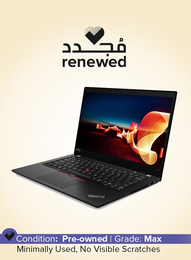 Compare Renewed  Thinkpad X13 Gen 2 Laptop With 13.3Inch Full HD Display, Core i5 cessor7th GenDual Core8GB RAM512GB SSD‎‎Intel HD Graphics Windows 11 Pro English black at KSA Price