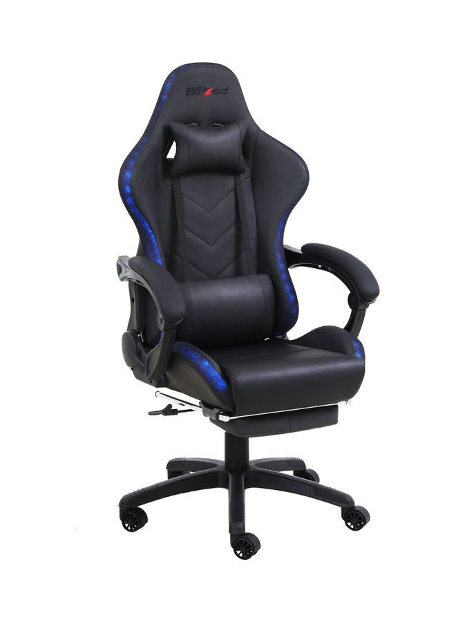 Compare RGB Gaming Chair With Retractable Footrest And Lumbar Pillow Black at KSA Price