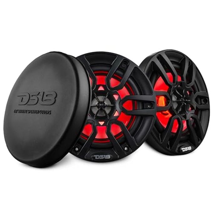 Compare Hydro Nxl6 High End Coaxial Speaker Pair 2Way Marine Speaker WIntegrated Rgb Lights 300 Watt 100% Uv Stable Water Resistant Speakers 6.5 Inches, Black at KSA Price
