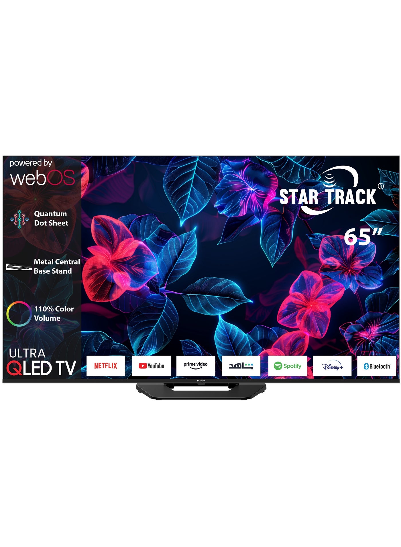 Star Track Ultra QLED TV 65 inch 4K HDR10+…