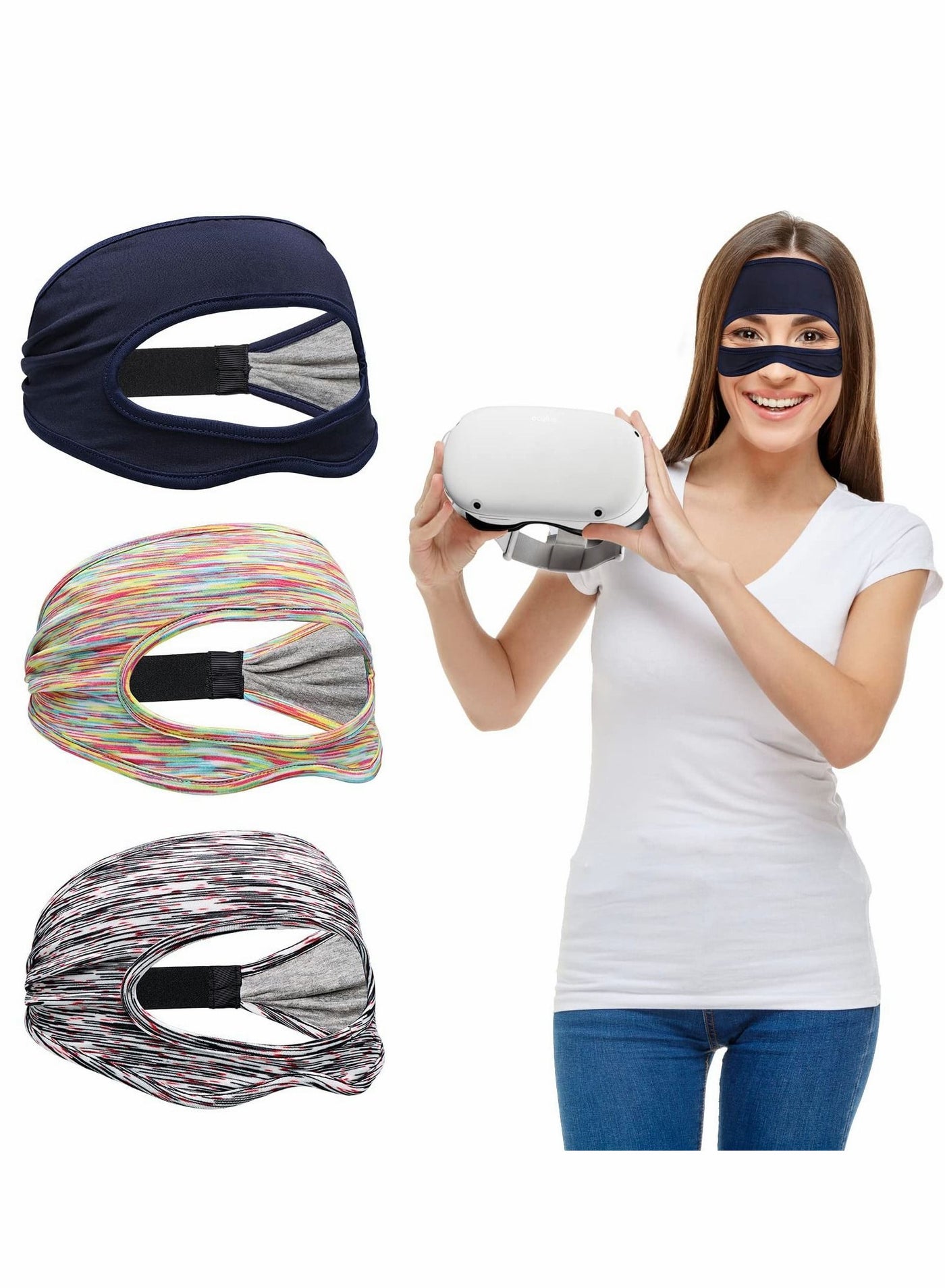VR Eye Mask,Cover Breathable Sweat Band Designed…