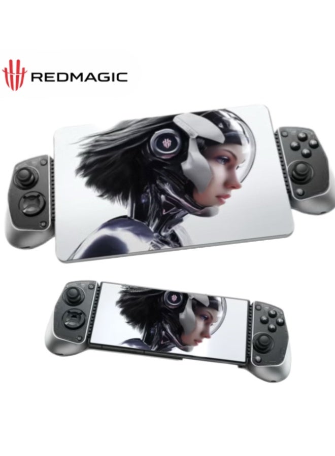 Compare Shadow Blade Gamepad 3 by REDMAGIC– AntiSlip Comfort Grip, RGB Lighting, 6Axis Gyroscope, Linear Motor, 2 Programmable Shoulder Buttons, HighPrecision Hall Joysticks, Bluetooth 5.3, 840mAh Battery, MultiPlatform Compatibility Android  iOS  PC, 213mm Adjustable Design, For Redmagic Astra, Redmagic 11 pro, iPhone 13  17 pro max, iPad mini , Samsung, and Android IOS devices – Gamepad 3 without Cooler at KSA Price