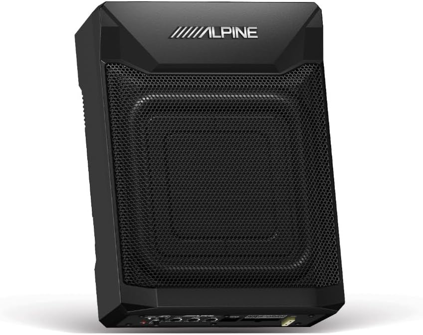 Compare Alpine PWE7700EEL 7 Powered Subwoofer Box – 300W Peak  150W RMS Car Audio Bass System at KSA Price