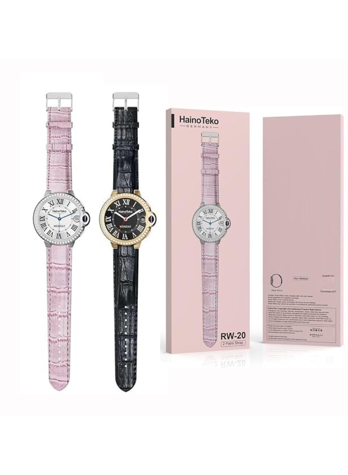 RW 20 Diamond edition classic Round smartwatch…