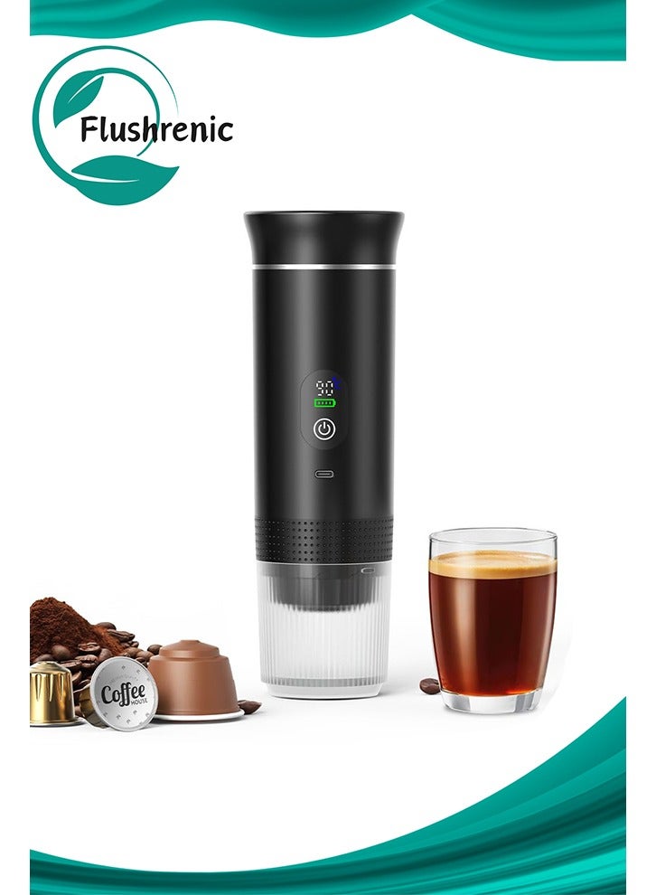 Portable coffee machine, electric travel espresso…
