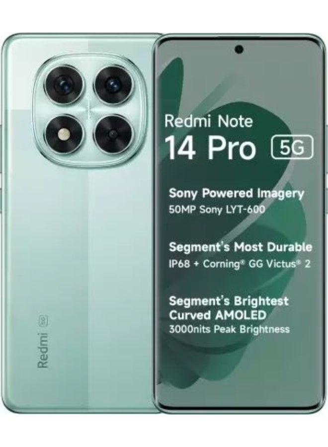 Redmi Note 14 Pro 8GB RAM 256GB IVY…
