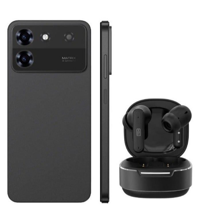TCH One Pro Black Smartphone 6GB+6GB RAM…