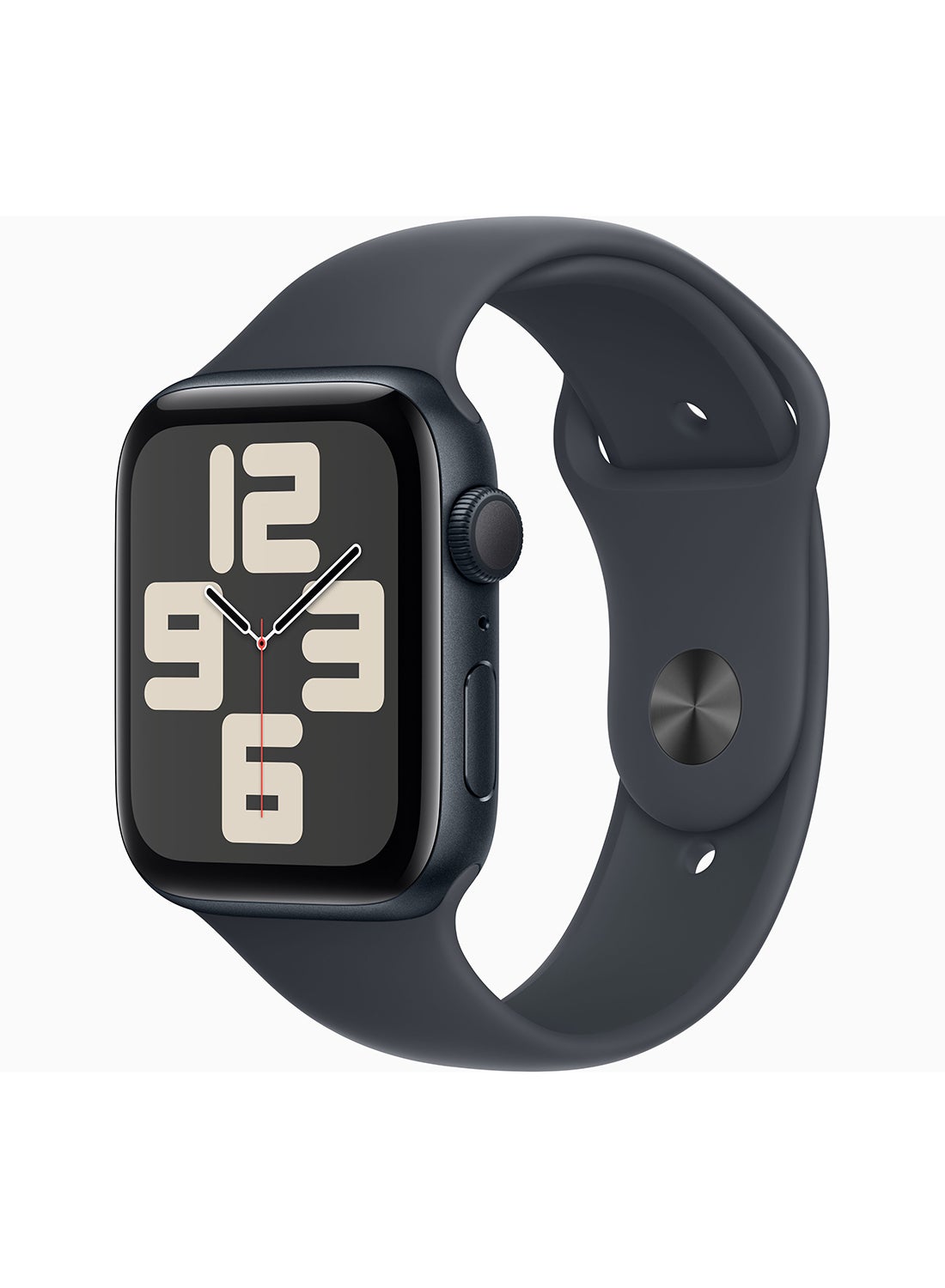 Compare Watch SE 2024 GPS 44mm Midnight Aluminium Case With Midnight Sport Band at KSA Price