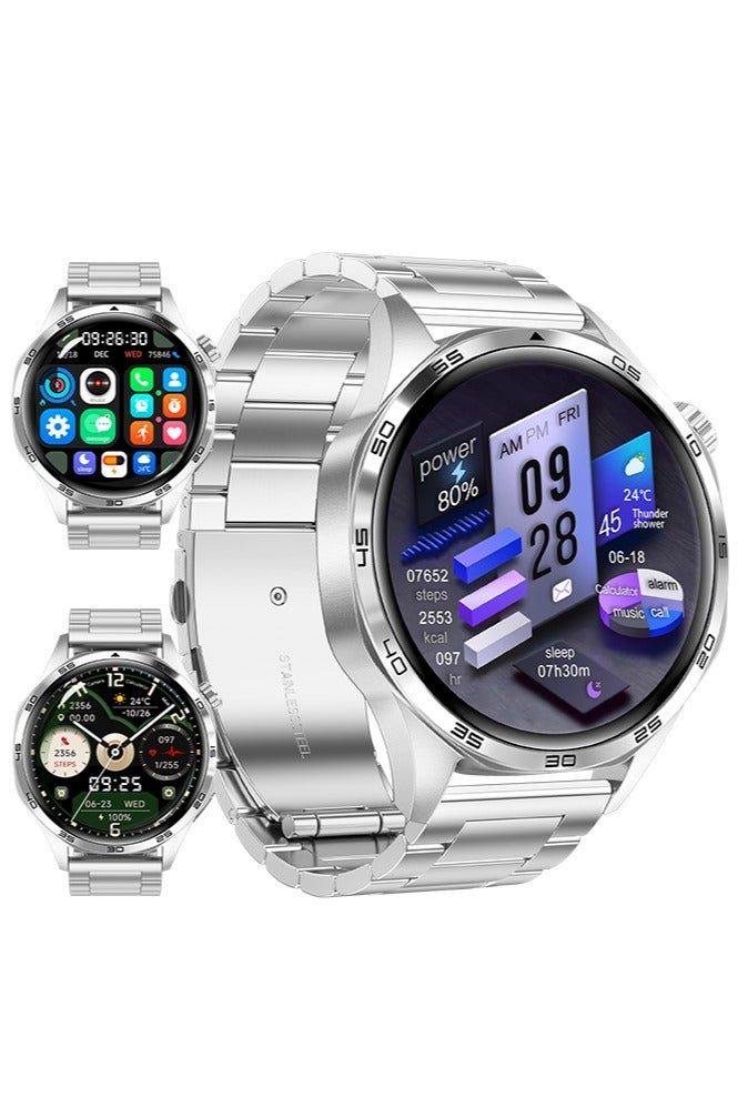 Compare Mens Smart Bluetooth Watch, Bluetooth AnswerMake Calls, Exercise Sleep Detection, IPS Full Touch Screen, Message Reminder,MultiExercise Mode, MultiLanguage Settings, Health Reminder at KSA Price