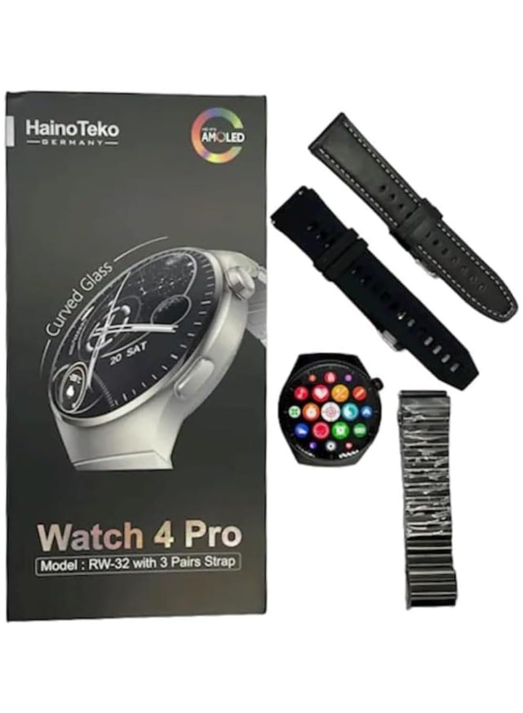 Haino Teko Germany RW 32 Watch 4 pro AOLED…