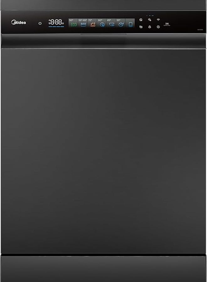 Midea Smart Freestanding Dishwasher With BLDC Motor,…