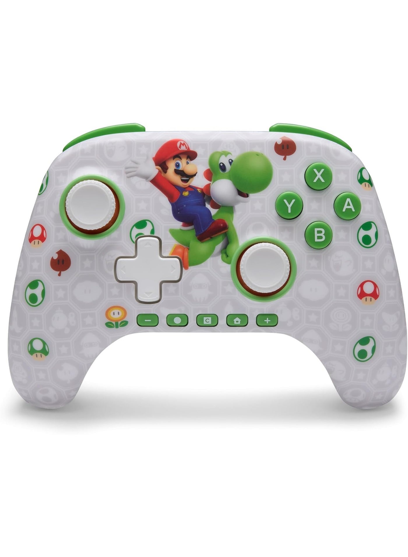 Compare PowerA Advantage Wireless Controller for Nintendo Switch 2  Mario & Yoshi, Officially Licensed, Hall Effects, Mappable Buttons, Pro Controller, C Button, Motion Controls | 81317 at KSA Price