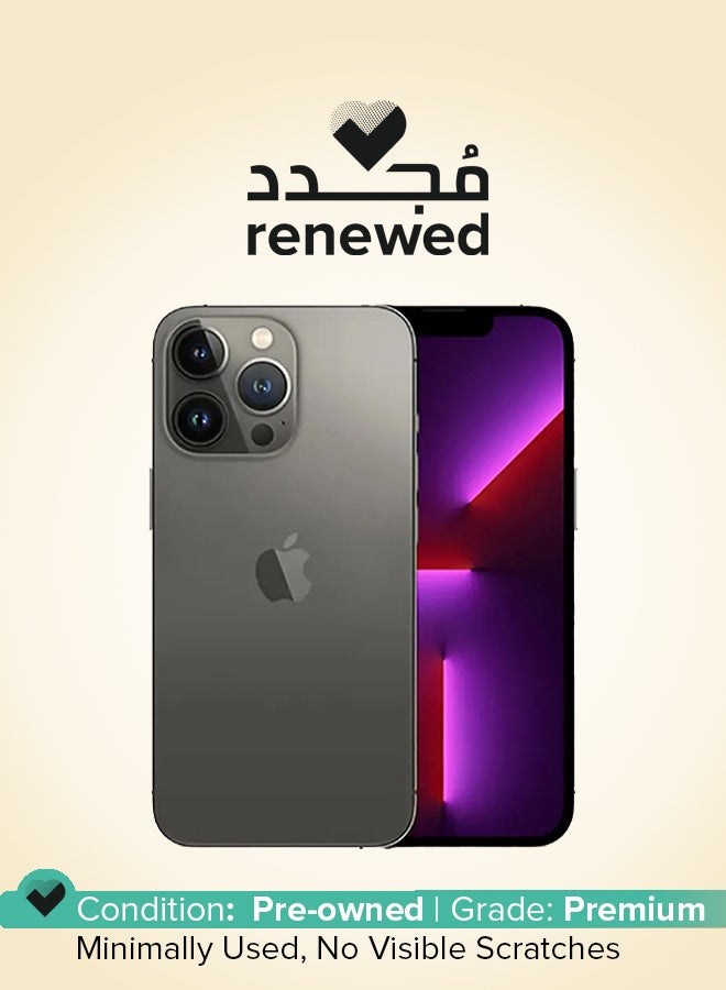 Compare Renewed  iPhone 13 Pro Max 256GB Graphite 5G With Facetime  International Version at KSA Price