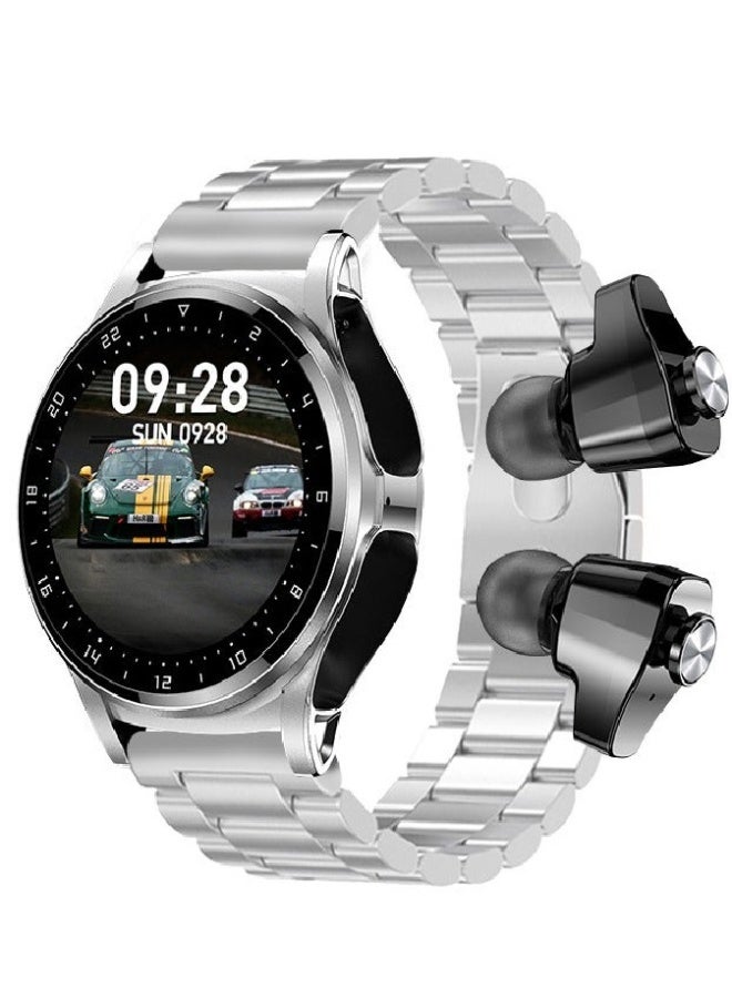 GT66 Smart Watch with Wireless Earbuds – 1.39