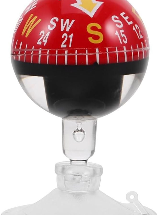 Compare 38mm Red Suction Cup Car Compass for Dashboard Automotive Marine and Outdoor Travel Navigation at KSA Price