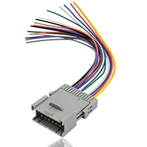 KoiLuvGo Car Radio Audio Receiver Wiring Harness…