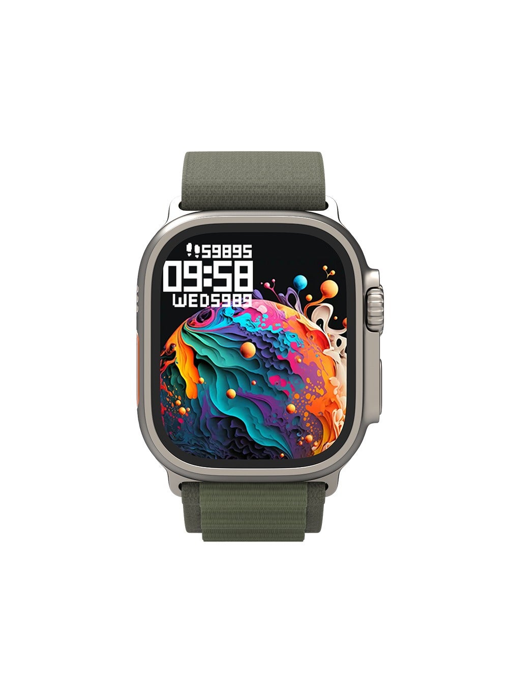 Compare SW06 Deluxe Smart Watch with Water Resistant, NFC Payment, SOS Emergency, and Sleep, Heart Rate, Oxygen Monitoring  Starlight at KSA Price