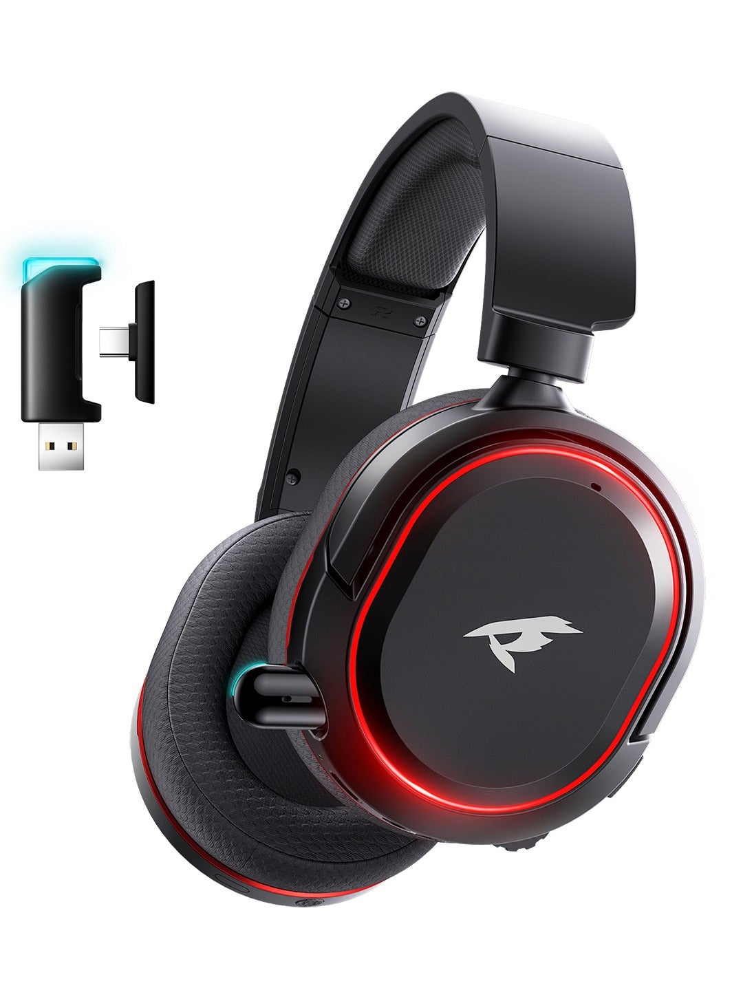 Wireless Gaming Headset 7.1 Surround Sound 2.4GHz…