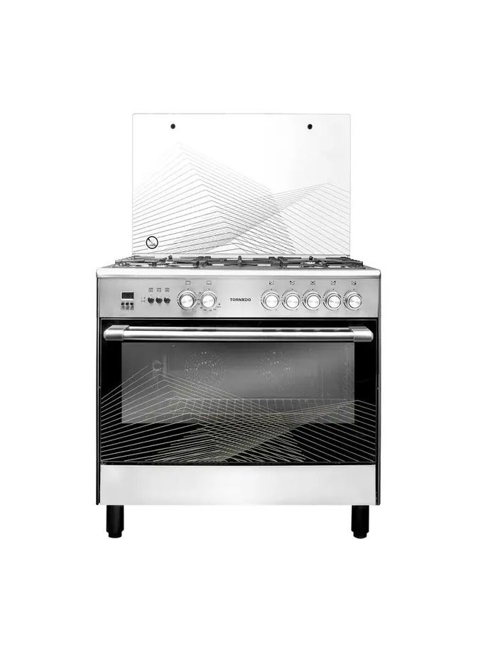Tornado 90x60cm Freestanding Cooker, Full Gas Cooking…