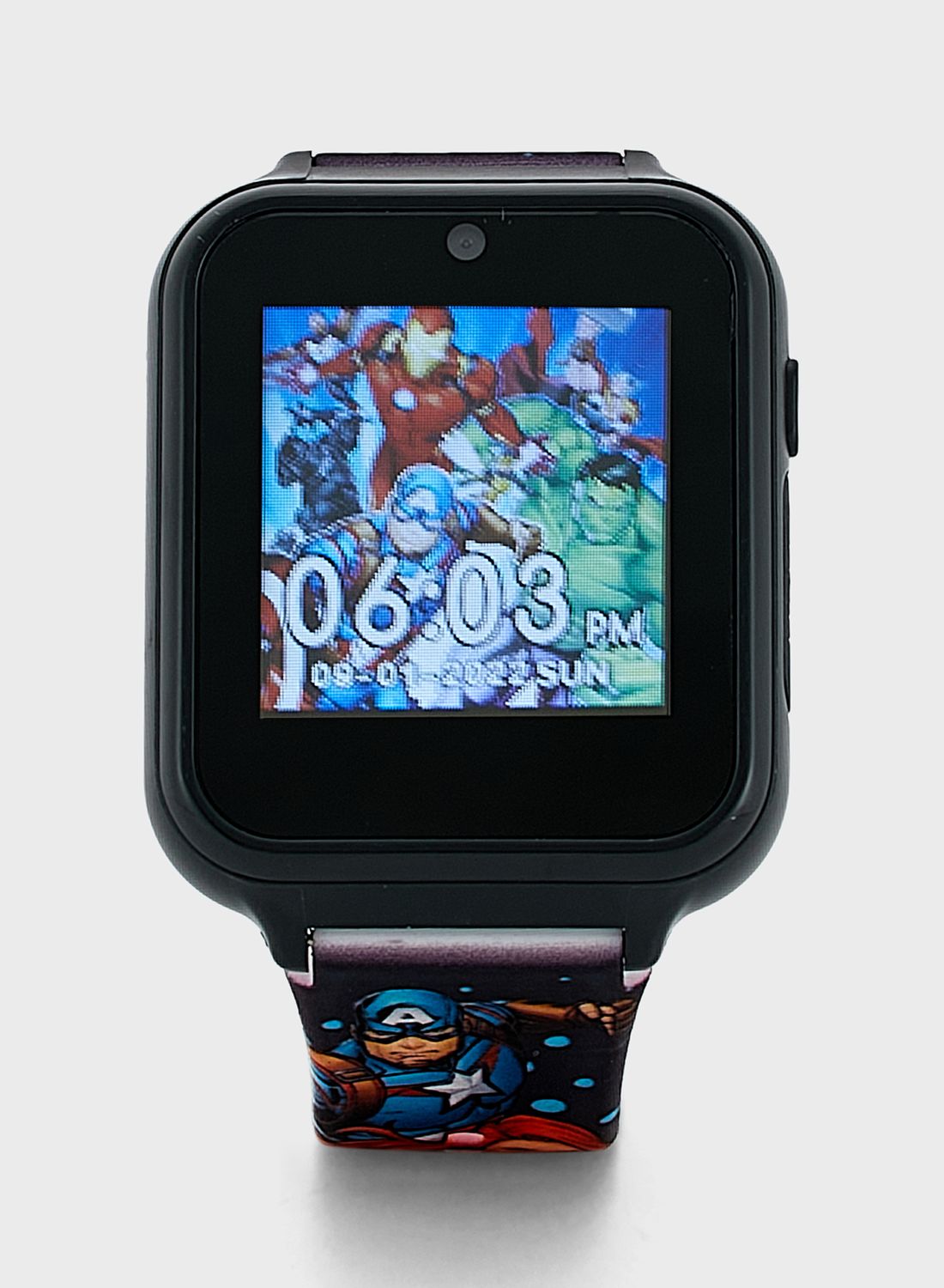 Compare Avengers Boys Smart Watch Printed Silicone Strap, AVG4597ARG at KSA Price