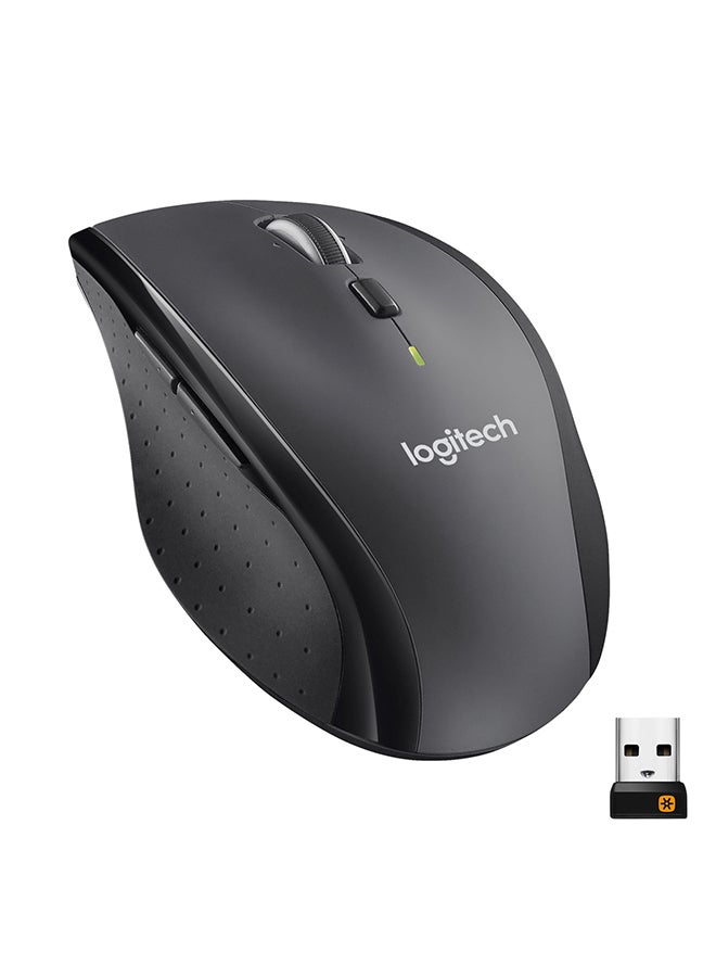 Compare M705 Marathon Wireless Mouse, 2.4 GHz With USB Unifying MiniReceiver, 1000 DPI Laser Grade Tracking, 7Buttons, Extra Thumb Buttons, 3Year Battery Life, PC  Mac  Laptop Black at KSA Price