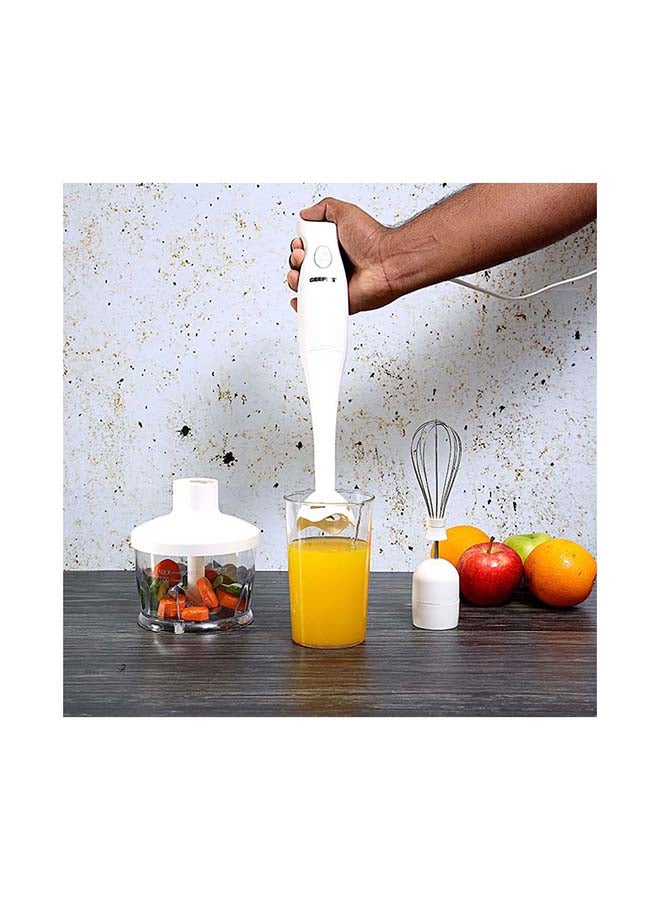 Compare Hand Blender Set  2Speed, Detachable Stick Blender & Whisk | Stainless Steel Blades | Ideal for Smothies, Shakes, Purees & more GHB6144 WhiteSilverBlack at KSA Price