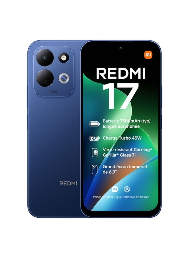 Compare Redmi 17 Dual SIM Deep Blue 6GB RAM 256GB 4G  Middle East Version at KSA Price