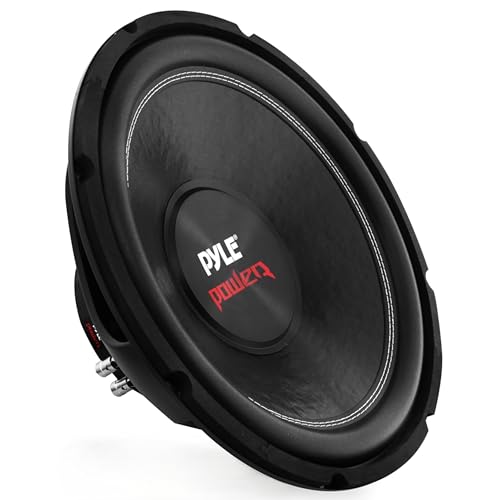 Compare Pyle Car Subwoofer Audio Speaker 8in NonPressed Paper Cone Black Plastic Basket Dual Voice Coil 4 Ohm Impedance 800 Watt Power and Foam Surround for Vehicle Stereo Sound System PLPW8D at KSA Price