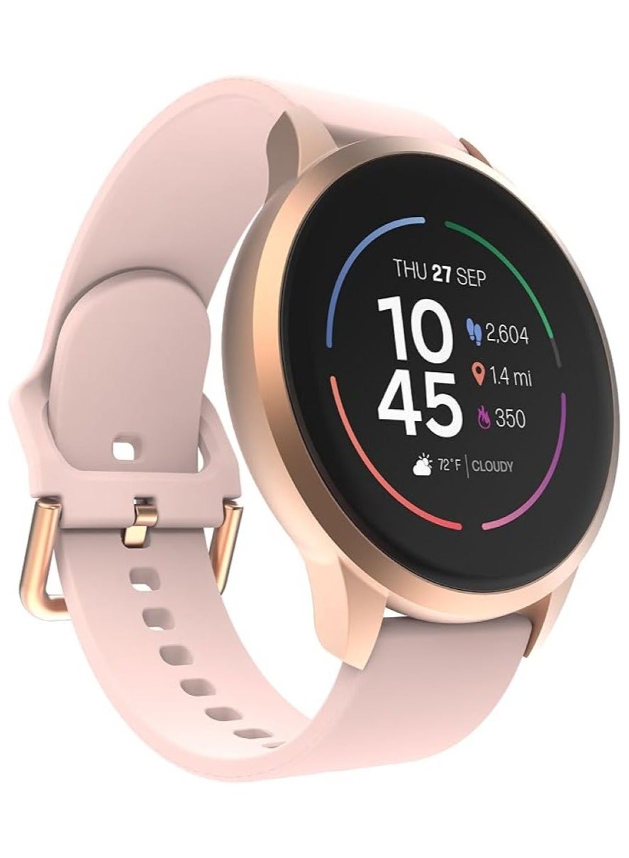 Compare iTouch Unisex Interactive Sports 4 Watch RosegoldBlush with Silicone Strap, TP4R01C12 at KSA Price