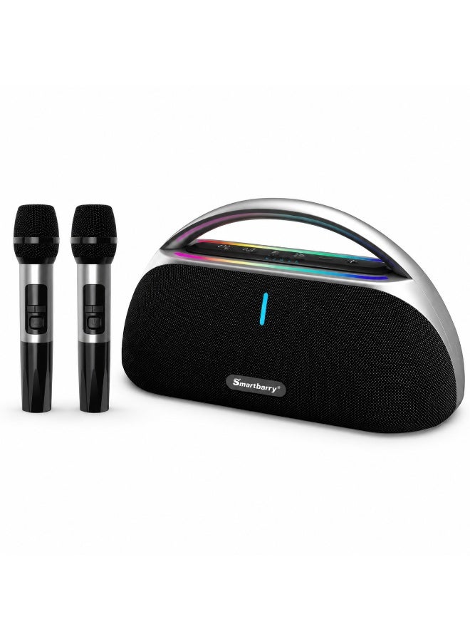M93 Pro Bluetooth Karaoke Speaker System with…