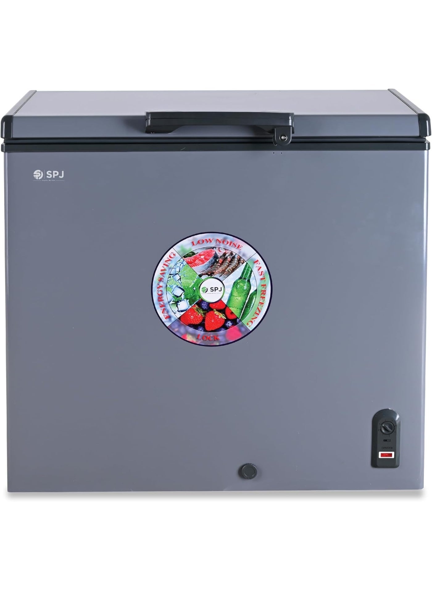 SPJ 200L Chest Freezer, Hard Top Single Door, Energy…