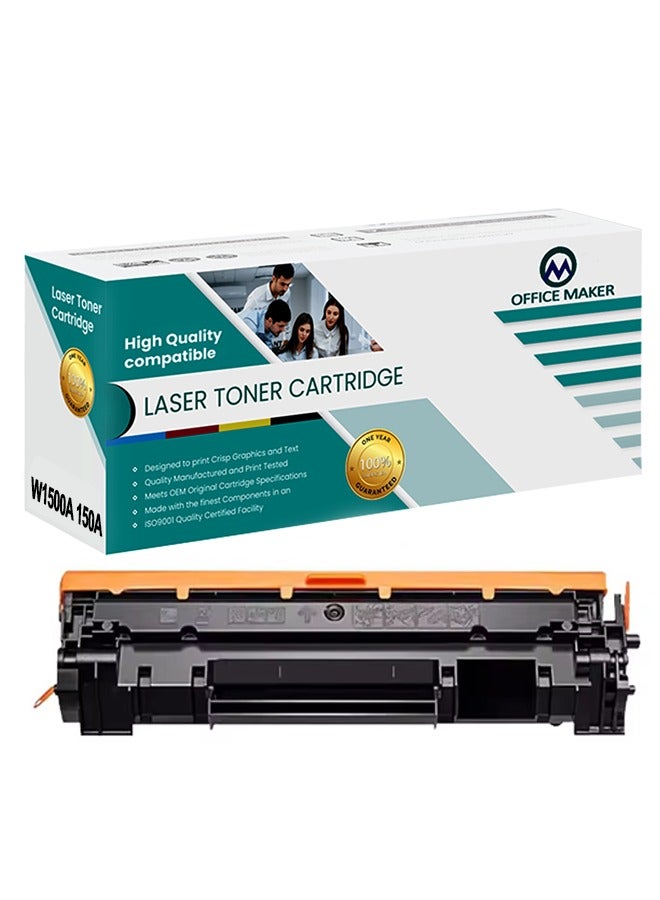 Office maker 150A W1500A Black This Compatible toner…