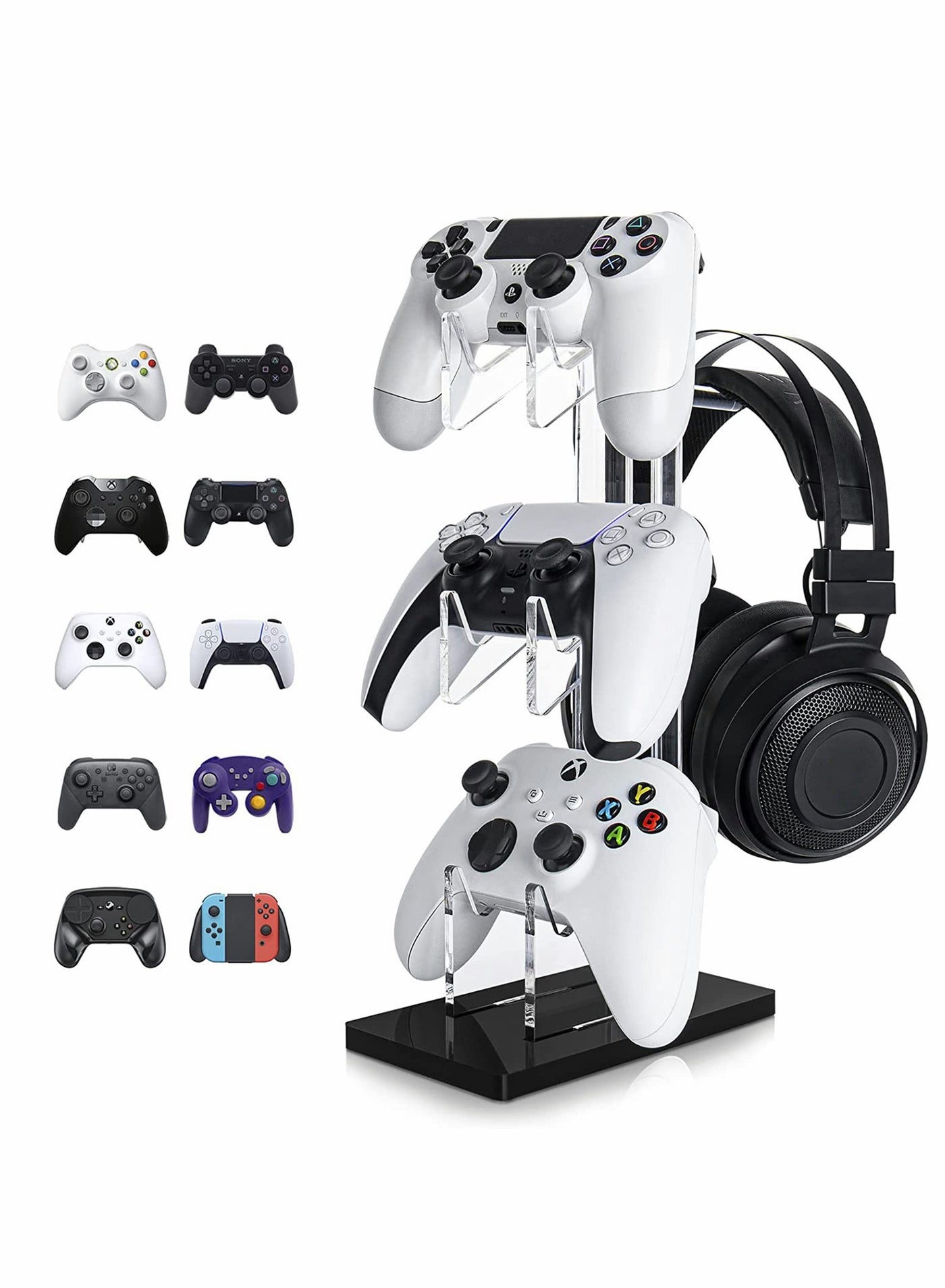 Gaming Accessories, Controller Holder, Dual Controller…